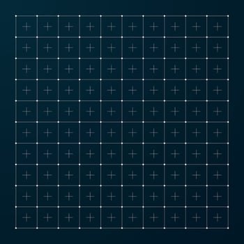 HUD grid modern interface. Grid for futuristic interface. Vector illustration