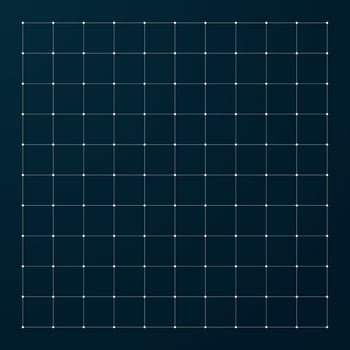 HUD grid modern interface. Grid for futuristic interface. Vector illustration