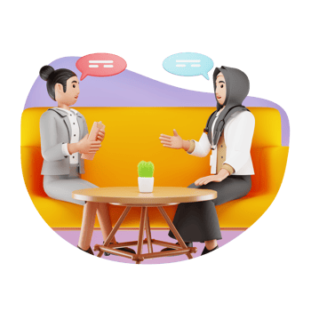 Health Journalists 3D Character Illustration png