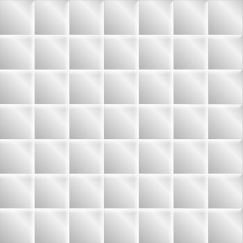 Abstract grey tech squares minimal background vector