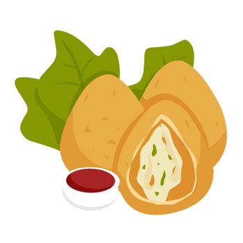 Coxinha Brazilian Food png