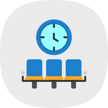 Waiting room Vector Icon Design
