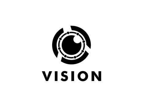 Vision Tech Logo vector template