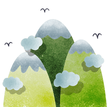 mountains range hand drawn illustration drawing png