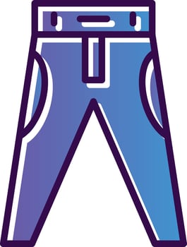 Pants Vector Icon Design