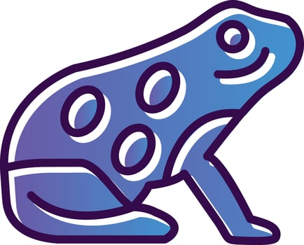 Amphibian Vector Icon Design