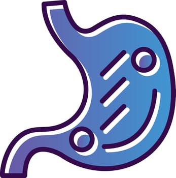 Stomach Vector Icon Design