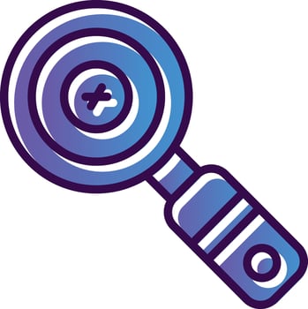 Analysis Vector Icon Design