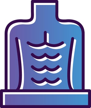 Abdominals Vector Icon Design