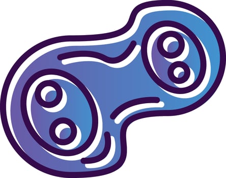 Cell division Vector Icon Design