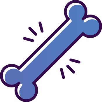 Bone Vector Icon Design