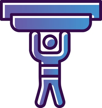 Hanging man Vector Icon Design