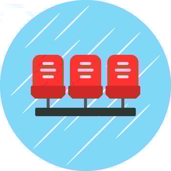 Grandstand Vector Icon Design