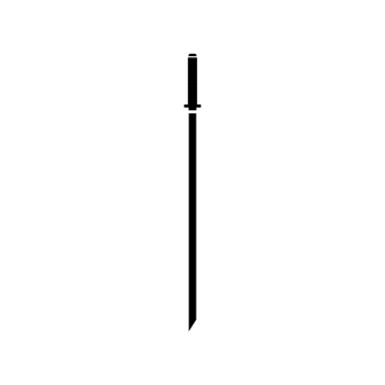 Black Sword on transparent background. Crossed Knight Sword Ancient Weapon Cartoon Design png