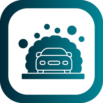 Carwash Vector Icon Design
