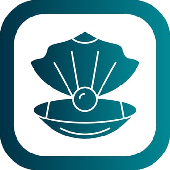 Oyster Vector Icon Design