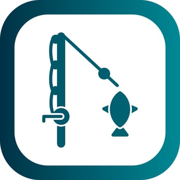 Fishing Vector Icon Design