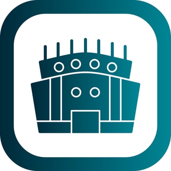 Stadium Vector Icon Design
