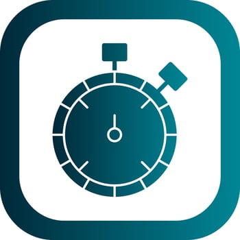 Stopwatch Vector Icon Design