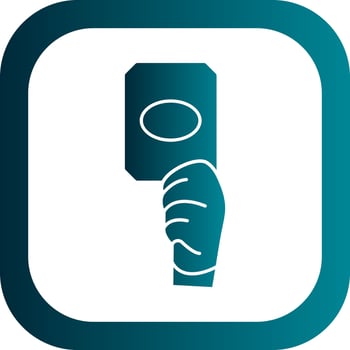 Yellow card Vector Icon Design