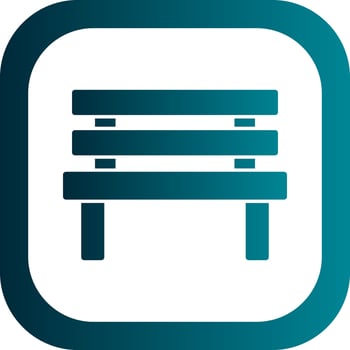Bench Vector Icon Design