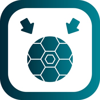 Soccer ball Vector Icon Design