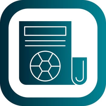 Newspaper Vector Icon Design