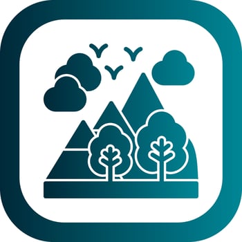Alps Vector Icon Design