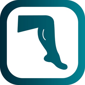 Leg Vector Icon Design