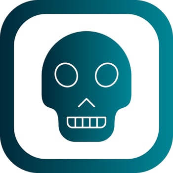 Skull Vector Icon Design