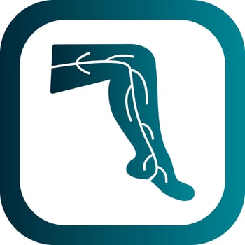 Veins Vector Icon Design