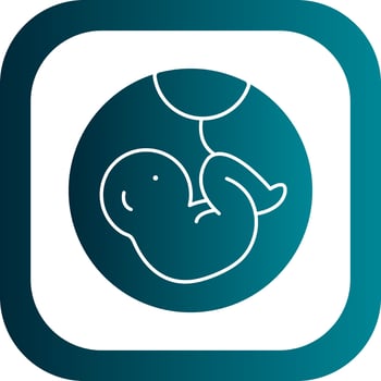 Embryo Vector Icon Design