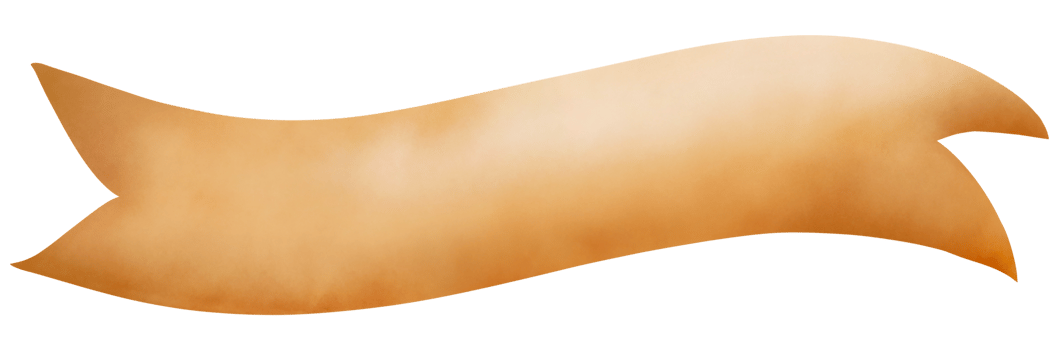 Cute yellow ribbon png