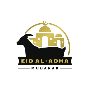 Eid Al Adha illustration. Idul Adha illustration design vector