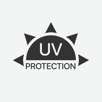 UV Protection Related Vector Line Icons.