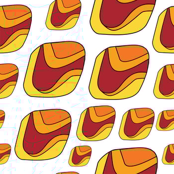 seamless pattern background wall color, yellow and orange amber stone vector