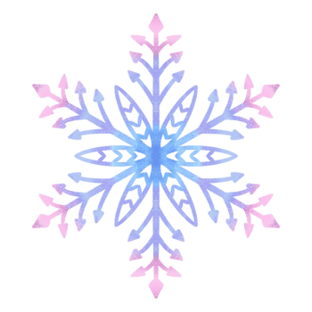 Colorful Snowflakes Bundle png