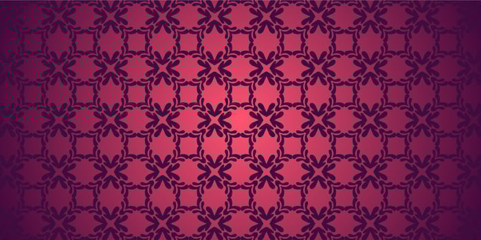 Arabic motif purple background vector