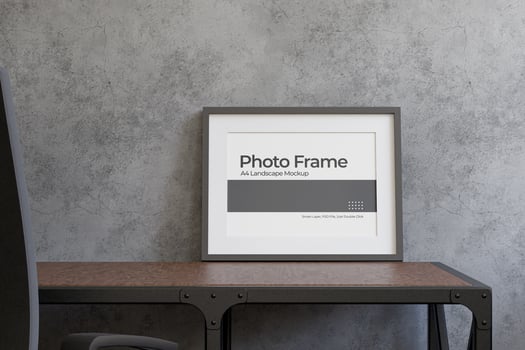 Photo Frame Mockup psd