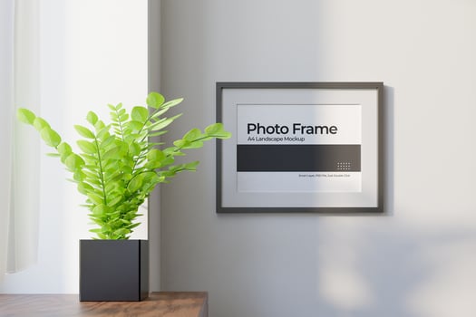 Photo Frame Mockup psd