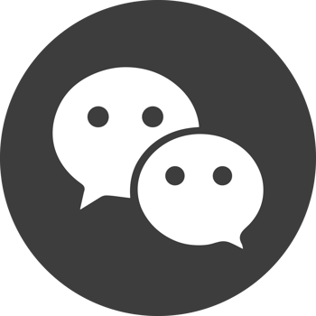 Chat icon in black circle. png