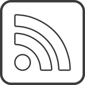 Wifi icon in thin line black square frames. png