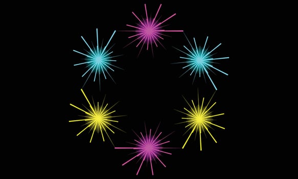 fire cracker light illustration vector