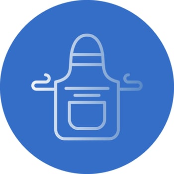 Apron Vector Icon Design