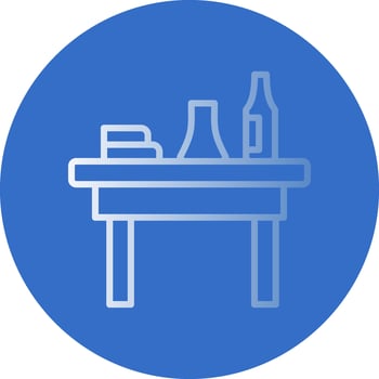 Table Vector Icon Design