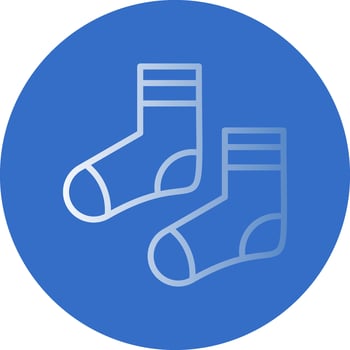 Socks Vector Icon Design
