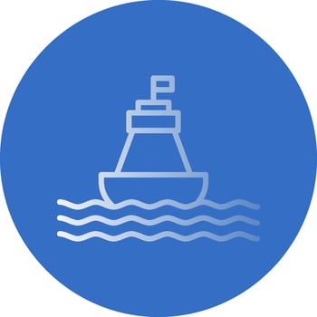 Buoy Vector Icon Design