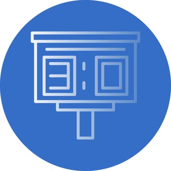 Score board Vector Icon Design