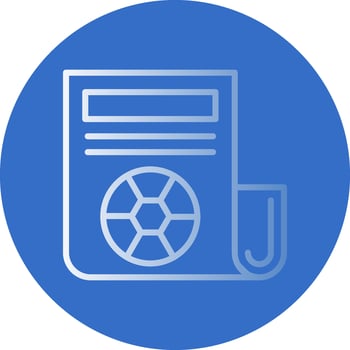 Newspaper Vector Icon Design