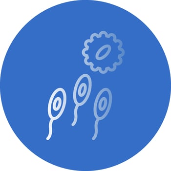 Sperm Vector Icon Design